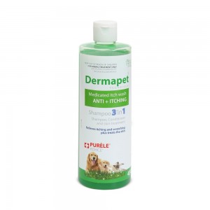 Purele Dermapet Kedi Ve Köpek İçin Dermatolojik Etkili Kremli Şampuan