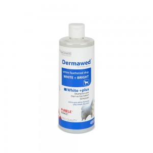 Purele Dermawed Beyaz Irk Kedi Köpek İçin Aktif Temizleyicili Şampuan
