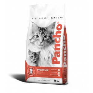 Pancho Gurme Kedi Maması 15 KG
