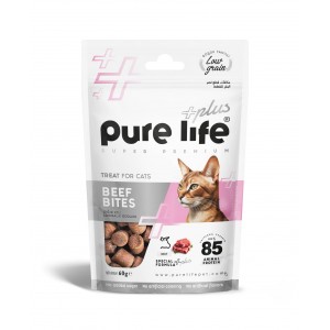 Pure Life Sığır Etli, Lokmalık Kedi Ödül Maması 60gr