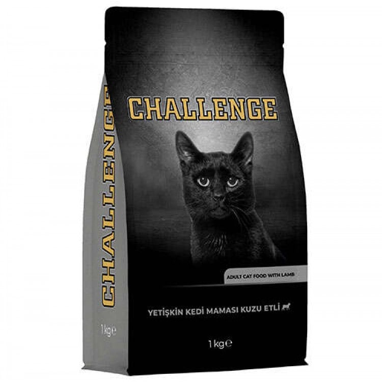 Challenge Kuzu Etli Yetişkin Kedi Maması 1 KG