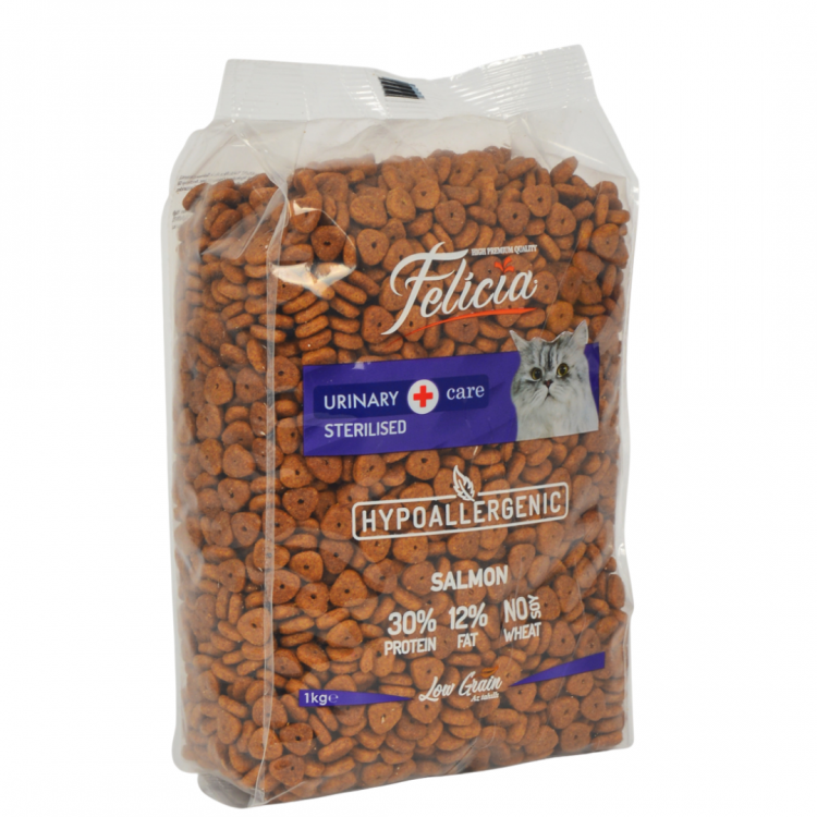 Felicia Az Tahıllı Somonlu Kısır Kedi Maması 1 kg