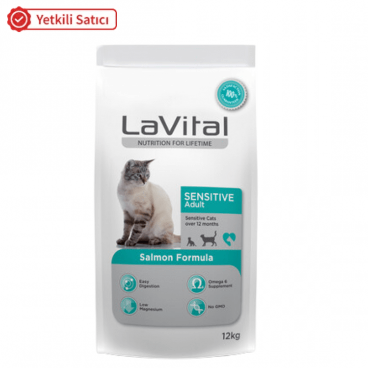 LaVital Somonlu Yetişkin Kedi Maması 1 Kg