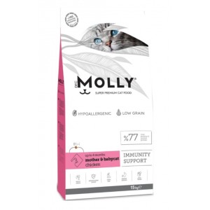 Molly Mother Babycat Tavuklu Yavru Kedi Maması 1 Kg