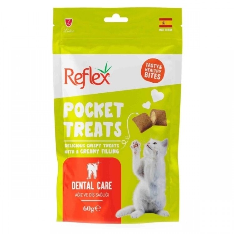  REFLEX POCKET DİŞ SAĞLIĞI İÇİN TREATS DENTAL CARE 60G	