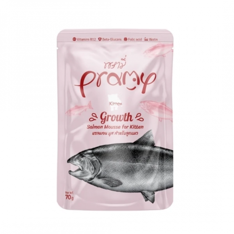 Pramy Mousse Somonlu Yavru Kedi Yaş Mama