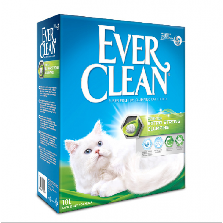 Ever Clean Extra Strength Ekstra Güçlü Kokulu Topaklanan Kedi Kumu 10lt Ever Clean Extra Strength Ekstra Güçlü Kokulu Topaklanan Kedi Kumu 10lt