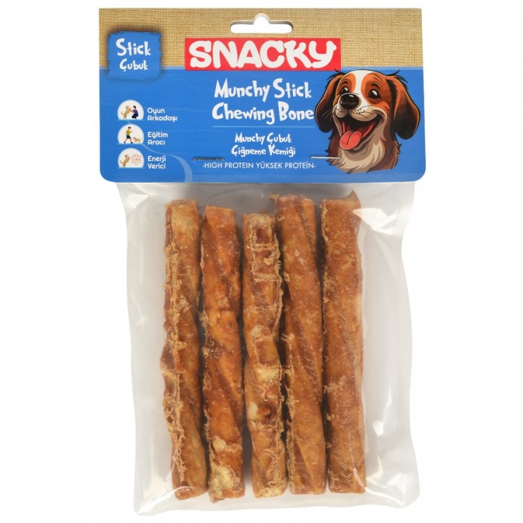 Snacky Çıtır Munchy Köpek Ödül 5'li 13 Cm