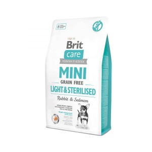 Brit Care Tahılsız Mini Light Sterillised Tavşanlı Köpek Maması 2Kg