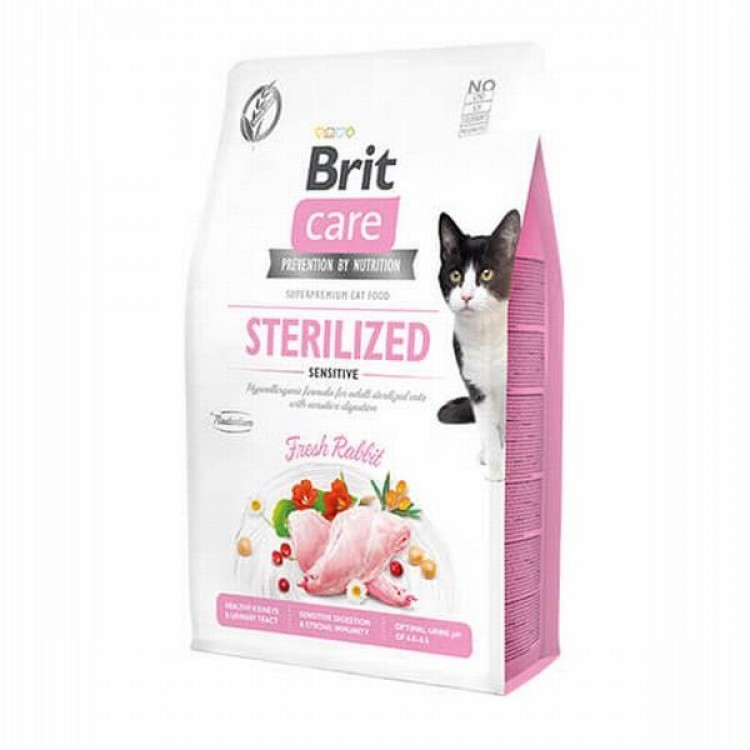 Brit Care Kısır Tavşanlı Kedi Maması 1Kg