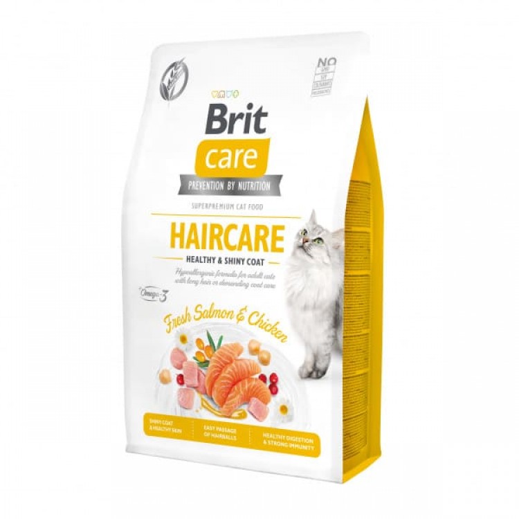 Brit Care Haircare Tavuk&Somon Kedi Maması 1kg