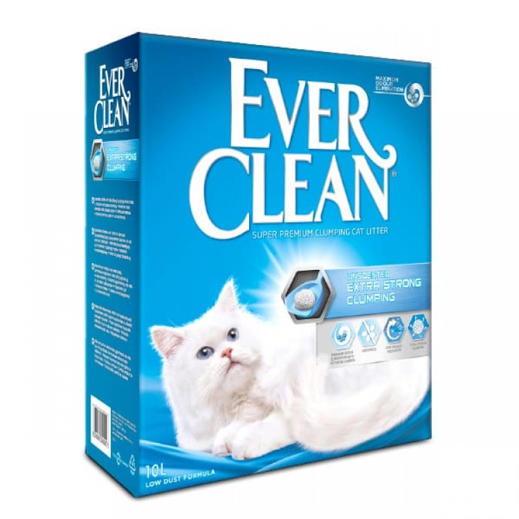 Ever Clean Extra Strong Ekstra Güçlü Kokusuz Kedi Kumu 10 Lt