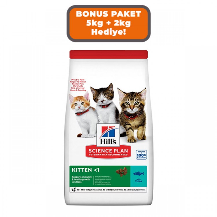 Hills Kitten Ton Balıklı Yavru Kedi Maması 7 Kg
