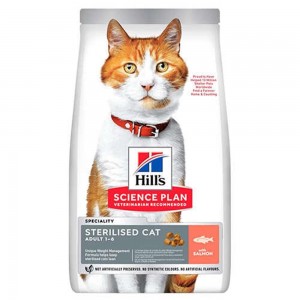 Hill's SCIENCE PLAN Somonlu Kısırlaştırılmış Kedi Maması 3kg Hill's SCIENCE PLAN Somonlu Kısırlaştırılmış Kedi Maması 3kg