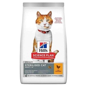 Hill's SCIENCE PLAN Tavuklu Kısırlaştırılmış Kedi Maması 3kg Hill's SCIENCE PLAN Tavuklu Kısırlaştırılmış Kedi Maması 3kg