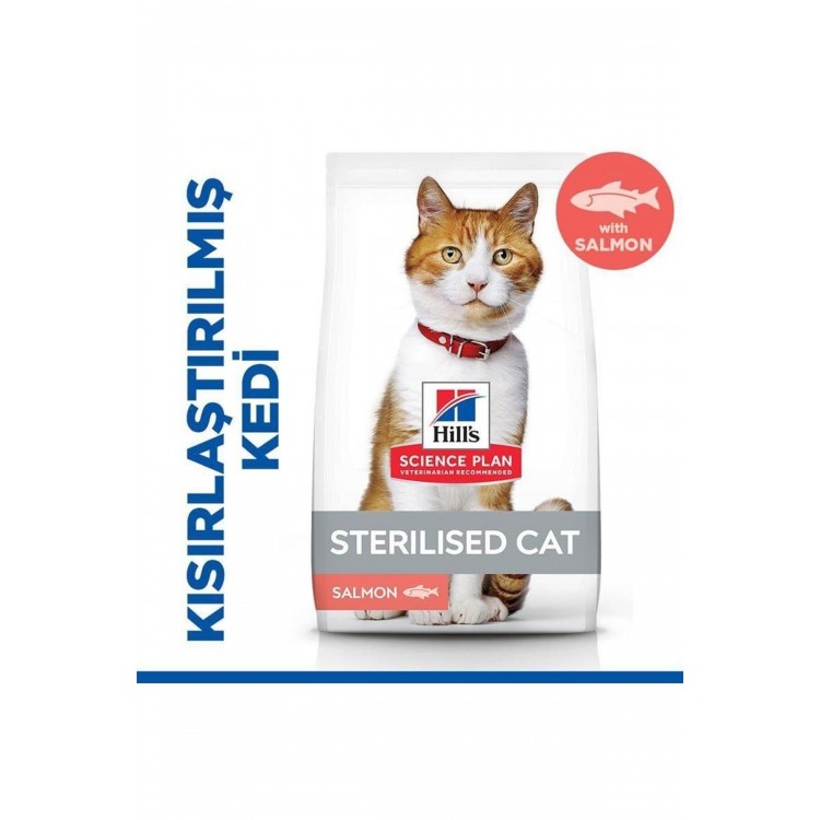 Hill's SCIENCE PLAN Somonlu Kısırlaştırılmış Kedi Maması 10 Kg
