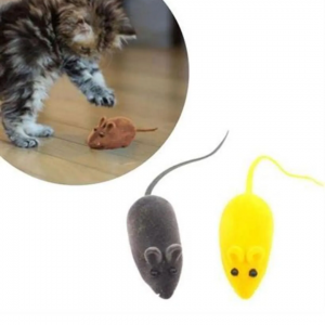 İnteraktif peluş sesli fare kedi oyuncağı