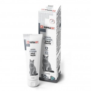 Supravet Kediler için Taurinli Multi Vitaminli Kedi Malt Macunu 100 gr