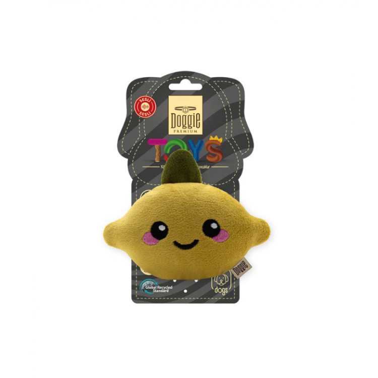 Doggie Köpek Oyuncağı Peluş Limon 11 Cm